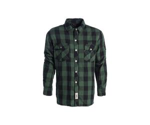 West Coast Choppers Aramid Riding Shirt Green/BlackM Green,Black