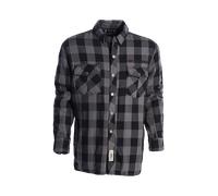 West Coast Choppers Flannel Aramidic Lining Long Sleeve Shirt Grey S Man male