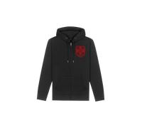 West Coast Choppers ATX Cross Zip Hoodie Black/RedXXL Black,Red