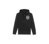 West Coast Choppers ATX Cross Zip Hoodie Black/WhiteM Black,White