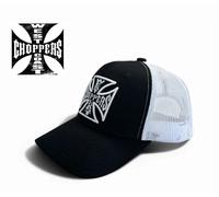 West Coast Choppers Baseball Cap Model Cross Black / White