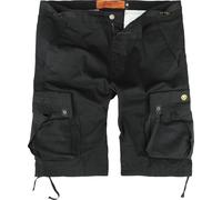 West Coast Choppers Caine Ripstop Cargo Shorts Black M Men