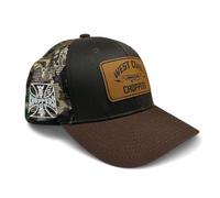 WEST COAST CHOPPERS Cap WCC: Brown/Camouflage Camo Trucker Hat/Baseball: M900705