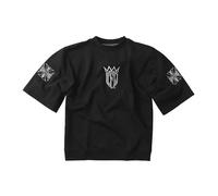 West Coast Choppers Cfl Short Sleeve Sweatshirt Black 2XL Men
