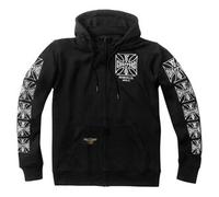West Coast Choppers Choppers Dominator zip-hoodie black size XXXL