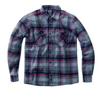 West Coast Choppers Choppers Rigid Flannel Shirt gray size XL