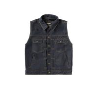 West Coast Choppers Collab 131/2 Denim Riding Vest Raw Denim Blue Raw DenimL Blue Raw Denim