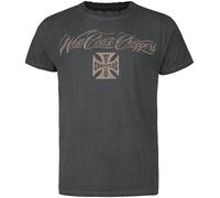 West Coast Choppers Eagle crest T-Shirt anthracite XL