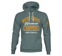 West Coast Choppers Handmade Hoodie gray size S