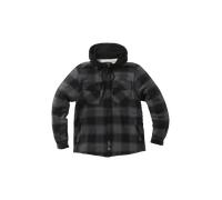 West Coast Choppers Hell Bent Flannel Jacket Charcoal Black4XL Charcoal Black