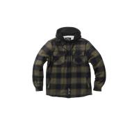 West Coast Choppers Hell Bent Flannel Jacket Olive/Black4XL Olive,Black 4XL