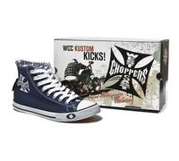 West Coast Choppers Hi Warrior Trainers Blue EU 36 Men