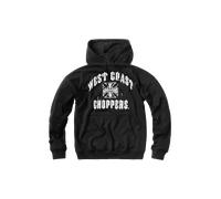 West Coast Choppers Iron Oversized Hoodie Black 2XL