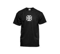West Coast Choppers Og Classic Atx Short Sleeve T-shirt Black L Men
