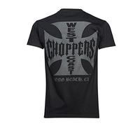 West Coast Choppers OG Classic Men's Short-Sleeved T-Shirt Black, Regular/Regular Fit, Solid Black, XL