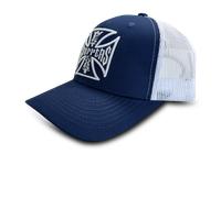 West Coast Choppers OG Cross Cap Navy/WhiteOnesize Navy,White