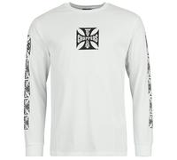 West Coast Choppers OG LBC long-sleeved top Long-sleeve Shirt white 3XL