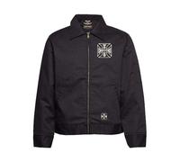 West Coast Choppers OG Lined Moto Motorcycle Motorbike Workjacket Black