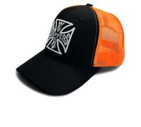 West Coast Choppers OG Trucker Cap Black/OrangeOnesize Black,Orange