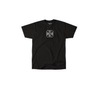 West Coast Choppers Parts T-Shirt Black/WhiteL Black,White