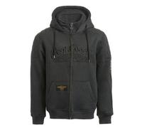 West Coast Choppers Por Vida Zip-Hoodie gray size XL