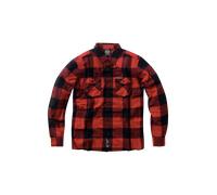 West Coast Choppers Rigid Flannel Shirt Red/BlackL Red,Black