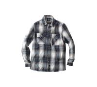 §West Coast Choppers Riser Shirt Brown-Blue§