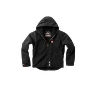 West Coast Choppers Sherpa Lined Canvas Work Jacket Black L Men