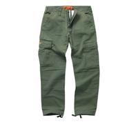 West Coast Choppers WCC CAINE RIPSTOP CARGO TROUSERS - GREEN Cargo Trousers green M