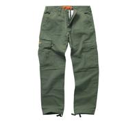 West Coast Choppers WCC CAINE RIPSTOP CARGO TROUSERS - GREEN Cargo Trousers green XL