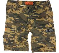 West Coast Choppers WCC CFL Cargo Shorts - Vintage Woodland Camo Shorts green L