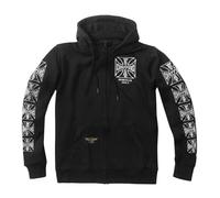 West Coast Choppers Dominator Full Zip Sweatshirt Black 3XL Men