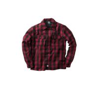 West Coast Choppers Wool Lined Plaid Jacket Red M Man male