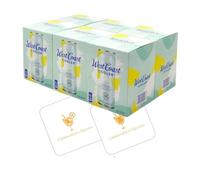 West Coast Cooler Original 24 Pack | 2x Celebration Spirits Beer Mats