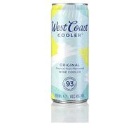 West Coast Cooler Original 4 Pack Cans | 2x Celebration Spirits Premium Beer Mats