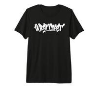 West Coast Graffiti Street Art Handstyle USA Souvenir Premium T-Shirt