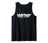 West Coast Graffiti Street Art Handstyle USA Souvenir Tank Top