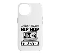 West Coast Hip Hop Forever Cassette Tape Case for iPhone 14