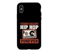 West Coast Hip Hop Forever Cassette Tape Case for iPhone X/XS
