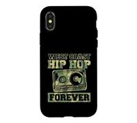 West Coast Hip Hop Forever Cassette Tape Case for iPhone X/XS