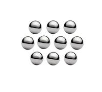 West Coast Paracord 3/4 Inch Chrome Steel Bearing Balls for Paracord Projects (10 Pack)