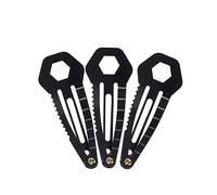 West Coast Paracord 3 Pack Multi Tool Tactical Hair Clip - Universal Survival Kit for Women