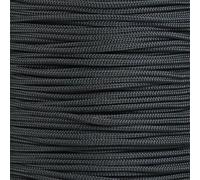West Coast Paracord 425 Paracord (3mm) - Made of 100 Percent Nylon - for Tactical, Crafting, Survival, General Use (Black, 100 Feet)