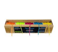 West Coast Paracord 550lb Paracord Variety Supplies - Type III Paracord Box Set - 100 Foot Spools of 5 Colors
