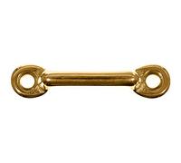West Coast Paracord Brass Footman Loop - 1 inch - 2, 5, 10, and 20 Packs - Straps and Cord - Covers, Tarps, Canopies