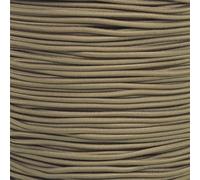West Coast Paracord Bungee Elastic Nylon Shock Cord (1/8 Inch x 10 Feet, Coyote Brown)