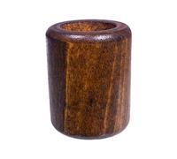 West Coast Paracord Dark Wood Bead Cylinder - Jewelry, Projects, and Decoration - 1 1/8-Inch (10 Pack)