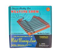 West Coast Paracord Retro Crafting Kit - Weaving Loom - Includes Materials to Make 2 Potholders - Family Fun