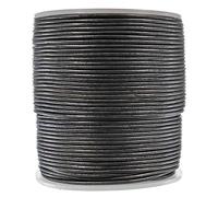 West Coast Paracord Round Leather Cord (Grey, 1.5mm - 25 Yards)