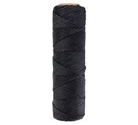 West Coast Paracord Tarred Black Braided Nylon Decoy Line - Perfect for Goose, Duck, or Any Other Decoy Rigging (Size #18, 200 Feet)